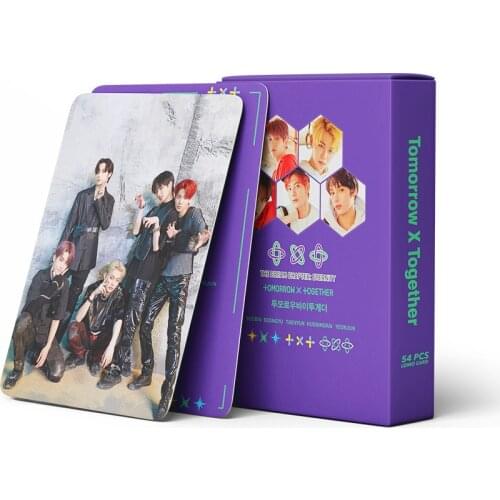 10 Boxes/lot KPOP TXT Lomo Card New Album Mark JACKSON JB Photocard Fans Gift Picture Collection Toy