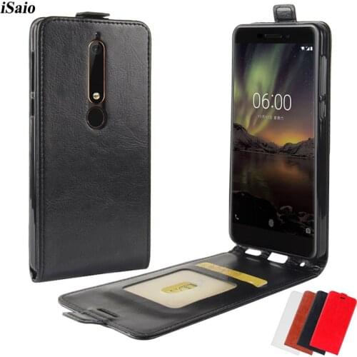 Flip Cover for Nokia 6 2018 Leather Case 5.5 inch Phone Cases for Nokia 7 Case 5.2 Luxury Magnetic Soft TPU Shell with Card Slot