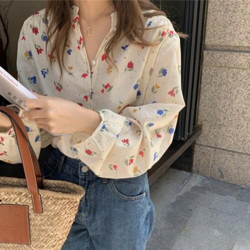 Cheap wholesale 2021 spring summer autumn new fashion casual ladies work women Blouse woman overshirt female OL At8231H