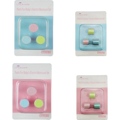 Baby Electric Nail Clippers Newborn Nail Polisher Grinding Head Replacement Infant Nail Polisher Accessories Baby Care