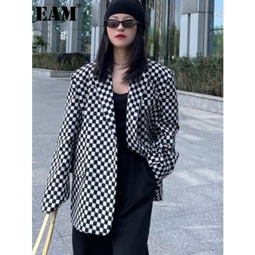 Женские пальто в клетку EAM China At AliExpress