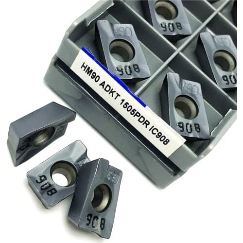 HM90 ADKT1505 PDR IC908 Milling Turning Tools Carbide insert CNC Lathe Tool ADKT 1505 turning insert high quality Cutting tool