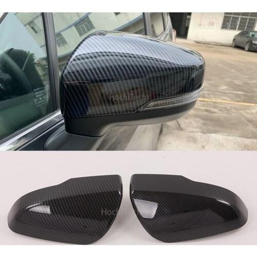 For Subaru Forester 2019 - 2020 Rearview Mirror Rear Cover Decorated with High Quality Carbon Fiber Rearview Mirror Cover