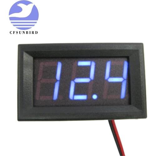 CFsunbird Mini for DC 4.5V-30.0V Voltmeter High Quality 0.56 inch LED Digital Voltmeter suitable for different occasions