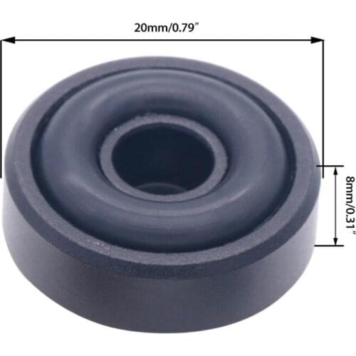 Y1AE Speaker Stands Feet Pads Strong Shock Absorptions Floor Foot Nail Isolation Mat Easy to Use Small Props Reduce Resonance