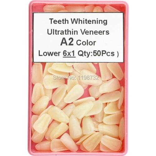 Dental Materials Ultrathin Composite Resin Veneers Lower Anterior Teeth A2 Color Restorative Tooth Whitening Dentist Products