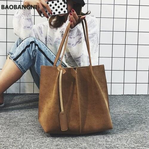 Women Shoulder Bag Shopping Bag Two Straps Handbag School Simple Fashion Scrub High Capacity Tote Buckle Designers