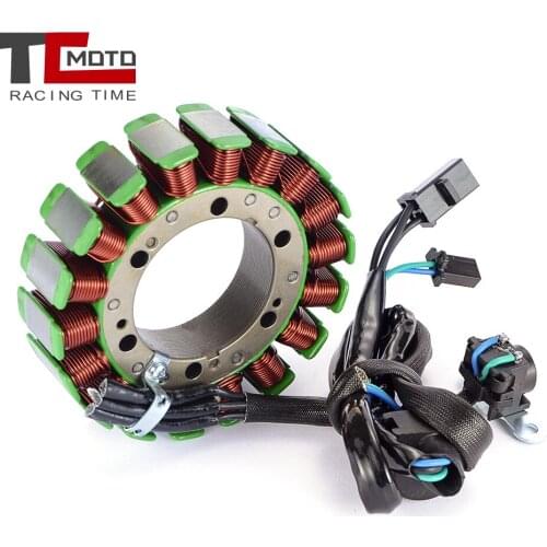TCMOTO Motorcycle Generator Stator Coil Comp For Suzuki VL800 Volusia 800 K1/K2/K3/K4 Engine Coil 32101-41F00 2001-2005