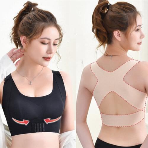 Womens Bras Bras Front Closure Bras Fitness Vests Push-up Bras Womens Bras Underwear Cross Vests