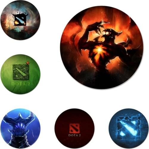 Fiend Dota 2 logo Icons Pins Badge Decoration Brooches Metal Badges For Clothes Backpack Decoration