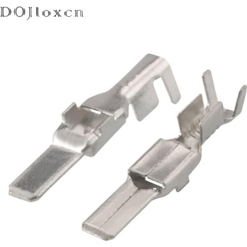 20 Pcs 4.8mm Series Auto Copper WiringTerminal Crimp Loose Pins Car Elactrical Plug Terminal DJ614-4.8×0.8 G176