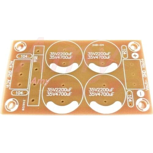 10pcs/lot [PCB empty board] positive and negative voltage, double power , power amplifier, audio rectifier, filter, power board