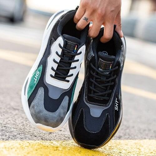 Safety Shoes Outdoor Summer Comfortable and Lightweight Steel Toe Anti-Smashing and Anti-Piercing Insulated Work Safety Shoes