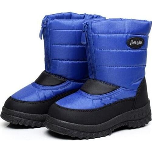 Children 's snow winter boots waterproof boy girl bootssize 25 to 30 wallvell