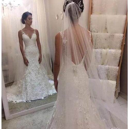 Foviva Lace Wedding Dresses