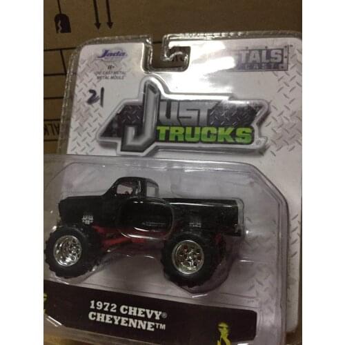 Ja da 1:64 1972 Chevy Cheyenne pickup alloy toy car toys for children diecast model car Birthday gift