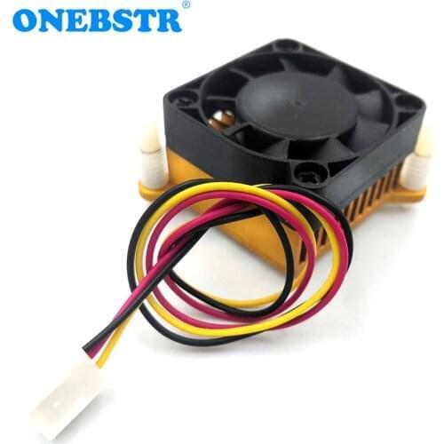 Computer Motherboard Heatsink North and South Bridge Radiator Silent 4010 12V DC Cooling Fan Hole Distance 6cm Free Shipping