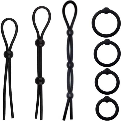 Reusable Cock Rings Delay Ejaculation Penis Rings Time Lasting Penis Erection Penis Sleeve Adult Erotic Sex Toys for Men