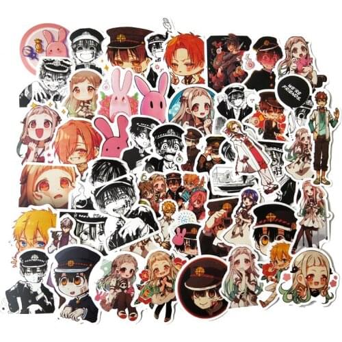 40pcs waterproof Japanese anime Ground bound youth Stickers for Mobile Phone Laptop Luggage Case Skateboard Bike Car Stickers