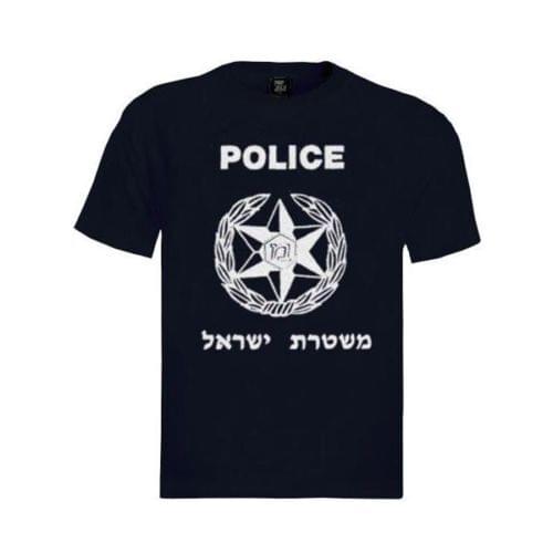 2019 New 100% Cotton T-Shirts Men New Israel Police T Shirt With Logo 100% Cotton Adult Unisex All Sizes Gift Casual Men Tees