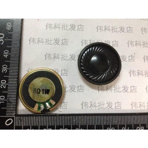 New Ultra-thin mini sound speaker 8 ohms 1 watt 8R 1W speaker Diameter 30MM 3CM Thickness 5MM Loudspeaker Solar film