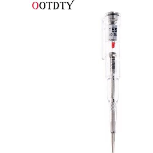 OOTDTY 250V Waterproof Voltage Tester Induced Electric Pen Detector Screwdriver Probe With Indicator Light Voltage Tester Pen
