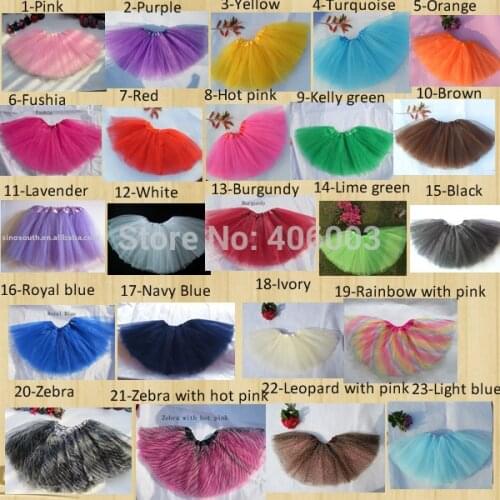 Wholesale Baby Infant Tutu Skirt Kids Toddler Tulle Skirts Free Shipping