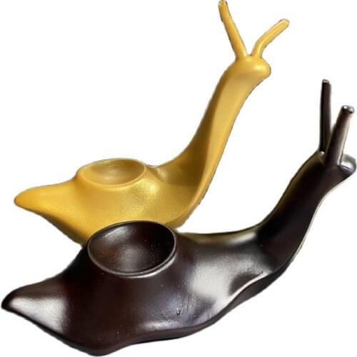 Wholesale Natural Crystal Ball Snail Shape Stand BaseHome Decoration