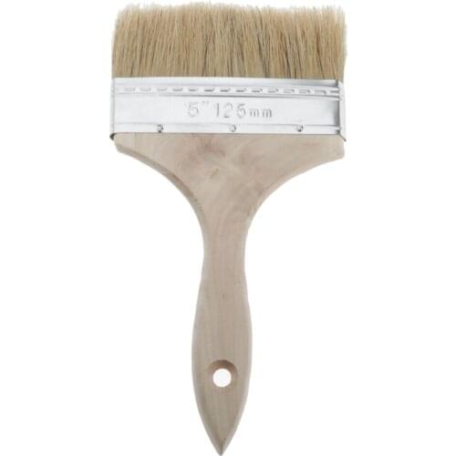 Professional Flat Paint Brush Acrylic Cleaning Painting Art Brush
