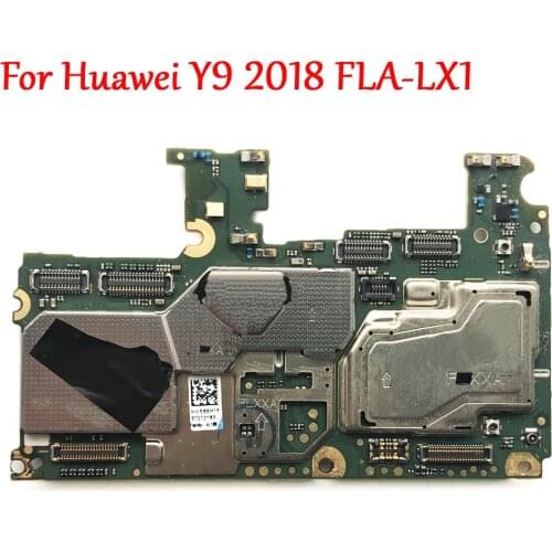 Tested Full Work Unlocked Motherboard Logic Circuit Electronic Panel For Huawei Y9 2018 Enjoy 8 Plus Enjoy8 Plus FLA-AL10