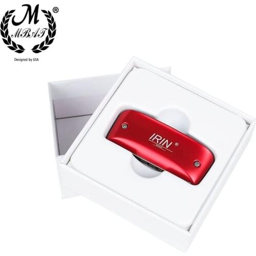 M MBAT Multi-color Harmonica 7 Holes C Tone Chromatic Pop Blues Rock Folk Mouth Organ Wind Instrument Bagpipe Kits Music Gift