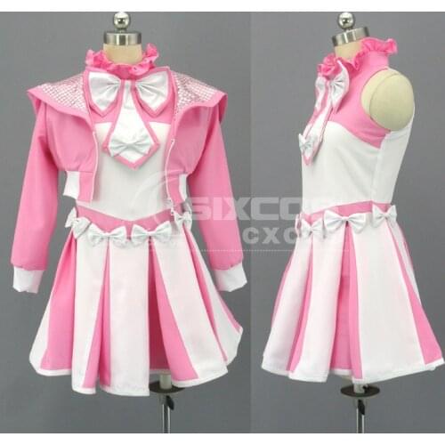 Sasaki Ayaka Cosplay Costume Full Set Pink Uniform Suit Female Party Role Play Clothing High-End Custom-Make