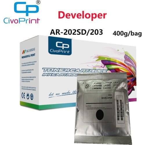 Civoprint 400g/bag compatible developer AR 202SD AR203 203 for sharp copier 2718/1818/2818/2820/2918