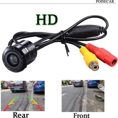 Universal HD Car Rear / Front View Reverse Backup Parking Camera Waterproof 18.5mm