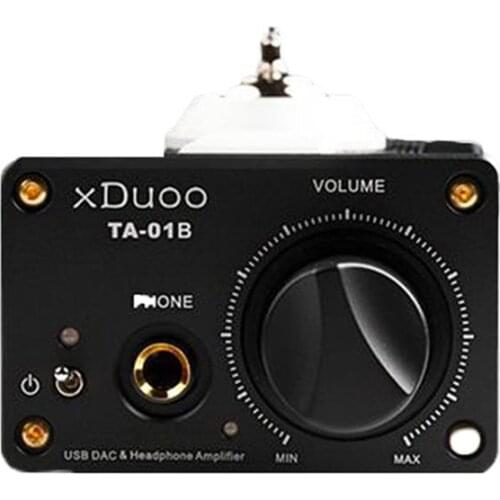 XDuoo TA-01B XMOS U8 12AU7 High Performance HIFI USB DAC Tube Headphone Amplifier