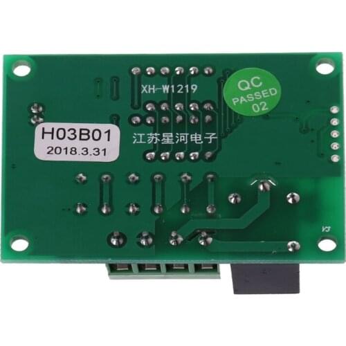 XH-W1219 Dual LED Display Thermostat Temperature Controller Module Sensor DC 12V New