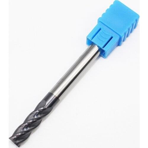 1PCS HRC50 6mm Solid Carbide Endmills ENDMILL D6X18LXD6X75L 4 Flute Standard Length Side milling Slotting Profiling face mill