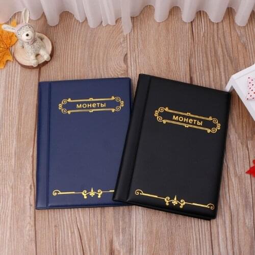 120 Coin Storage Holder Album Collection Book Money Penny Photograph Pockets