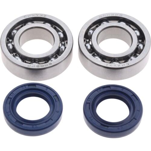2 Pairs Crankshaft Bearing And Oil Seal Fits for STIHL 018 017 MS170 MS180 Chainsaw Garden Tool Parts