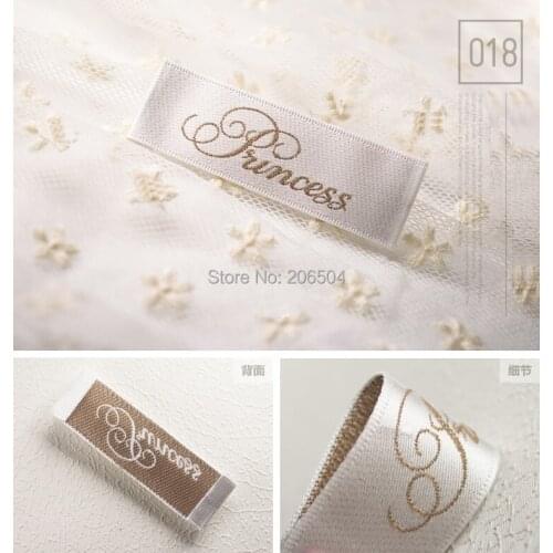 Garment accessories custom clothing labels, woven label,tags labels,brand name labels for clothing DHLB007