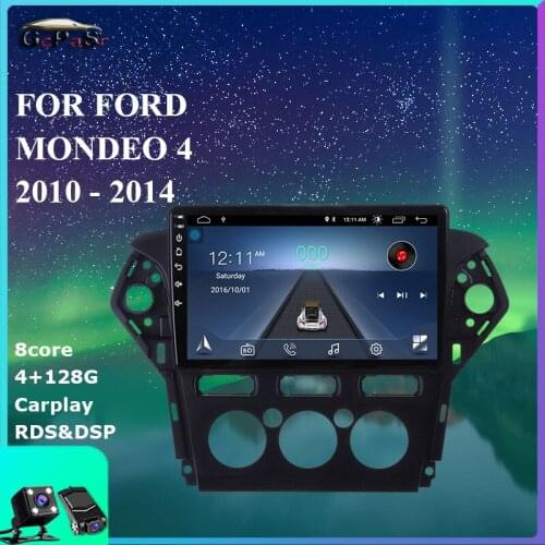 Car Multimedia Radio Video Player For Ford Mondeo 4 2010 - 2014 Android 10 Navigation GPS car accessories DSP IPS