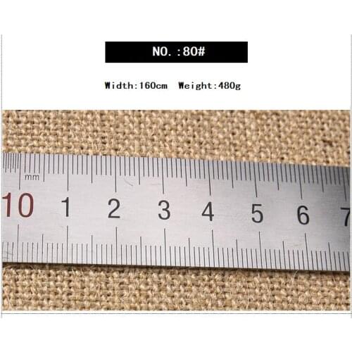 Free shipping 80 # Old burlap sack cloth yellow linen cloth background cloth DIY handmade tea ceremony