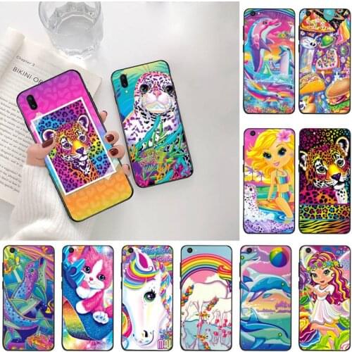 Rainbow Lisa Frank tiger horse dog Cat DIY Luxury Phone Case For Vivo Y91c Y17 Y51 Y67 Y55 Y93 Y81S Y19 V17 vivos5