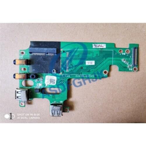 DAV02PI16E0 For Dell 14R N4110 Audio USB Port Ethernet LAN Board CN-0HGYV2 0HGYY2 HGYY2 100% Tested Fast Ship