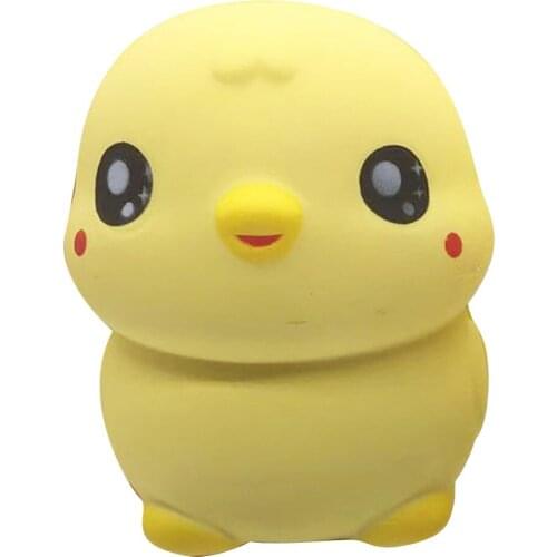 Decompression Kawaii yellow chicken Fidget Anti Stress Toy Adult Decompression Squeeze Toy Childrens Toys Relieve Stress Toy f5