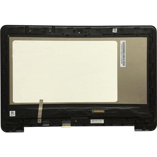For Asus Transformer Book Flip TP200 TP200S TP200SA LCD Touch Glass lcd display with frame bezel LCD ASSEMBLY