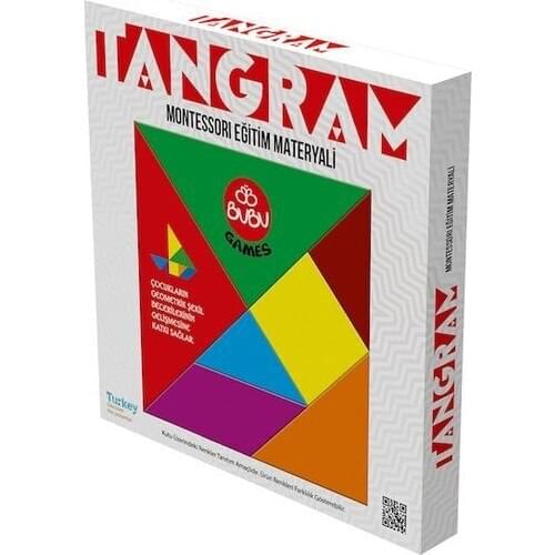 This-This Games Colorful Tangram 24 X37 Bubu-Gm0016 intelligence logic strategy educational tutorial wood practical experiment family friend game
