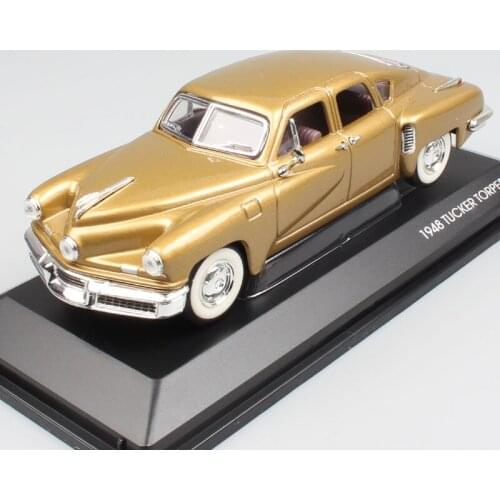 Diecast 1/43 Retro 1948 Tucker Simulation Alloy Car Model Toy Sports Car Gift Adult Collection Show ClassicToys for Boys