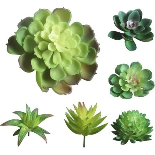 Artificial Succulent Plants Simulation Aloe DIY Bonsai Home Hotel Cafe Decor