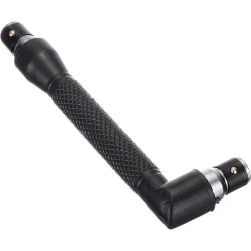 1pc L-shaped Screwdriver Bits 1/4" 6.35mm Dual Head Socket Wrench Key Utility Tool For Routine